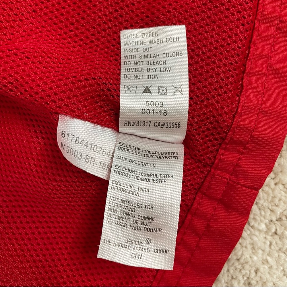 Nike MLB Boston Red Sox Full Zip  Windbreaker Jacket Toddler 18 Months Baseball - Picture 13 of 16